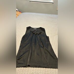 Vince Black Sleeveless Blouse